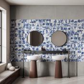 Ciment Stamp Porcelain Tile 49.75 x 99.55cm