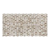 Steel White Stamping Natural Porcelain Tile 49.75 x 99.55cm