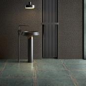 Steel Black Stamping Natural Porcelain Tile 50 x 100cm