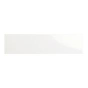 Blanco Brillo Flat Ceramic Tile 10 x 40cm