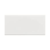 Blanco Matt Flat Ceramic Tile 7.5 x 15cm