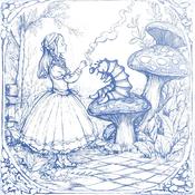 Once Upon A Time Porcelain Tile 25 x 25cm