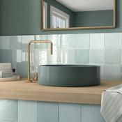 Artisan Aqua Ceramic Tile 13.2 x 13.2cm image