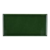 Evolution Victorian Green Ceramic Tile 7.5 x 15cm image