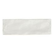 Riad White Ceramic Tile 6.5 x 20cm