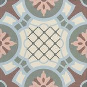 Authentic Pattern Hubert Porcelain Tile 15 x 15cm