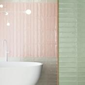 Beluga Pink Ceramic Tile 7.5 x 30cm