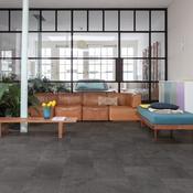 Black Slate 5mm Luxury Vinyl Tile 30.50cm X 60.59cm