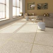Portofino R Crema Porcelain Tile 59.3 x 59.3cm