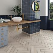 Stromboli Beige Porcelain Tile 9.2 x 36.8cm