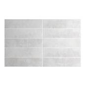 Argile Ice Porcelain Tile 6 x 24.6cm