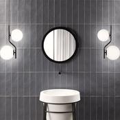 Evoke Dark Ceramic Tile 6.4 x 26cm image