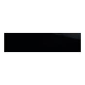 Black Matt Flat Ceramic Tile 10 x 40cm
