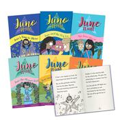 June Bloom Dyslexia Friendly Decodable Chapter Books Vowel Sounds (Phase 5) image