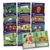 Beanstalk Decodable Books Phase 3 Letters &amp; Sounds Series Set 2 Fiction