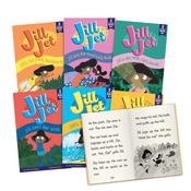 Jill Jett Dyslexia Friendly Decodable Chapter Books Box Set Phonics (Phase 3) image