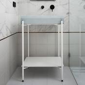 Prism Rectangle Basin Stand - DesignEmporium