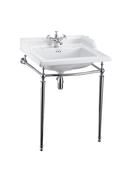 Classic 65cm basin with basin stand - DesignEmporium