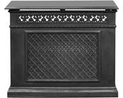 1 Panel Radiator Cover - Black - DesignEmporium image