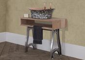 Basin Cube - Large (Weathered Acacia) - DesignEmporium
