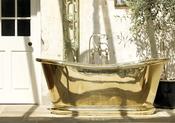 Brass Bulle Bath - DesignEmporium