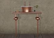 Globe Legs Copper (Set of 2) - DesignEmporium