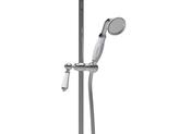 Chrome Diverter &amp; Handset On Slider - DesignEmporium