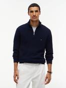 Tommy Hilfiger Cashmere Structure 1/4 Zip Knit 44760 image