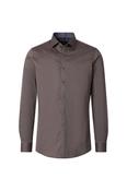 Venti Kent Body Fit Textured Shirt 22611240