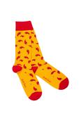 Swole Panda Bamboo Socks SP385 Red Chilli image