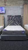 Glimmer Bed Frame - 5ft high headboard image