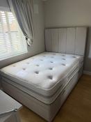 Lyons Wide Panel - Ottoman Divan - Side Opening [No mattress]