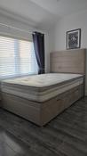 Sarah - Ottoman Divan - Bottom Opening with Highlander mattress