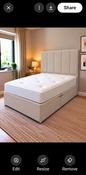 Lyons Wide Panel - Divan with ortho memory mattress image