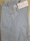 Maternity Nurses Wraparound Tunic - BLUE STRIPE/NAVY / X-Small image