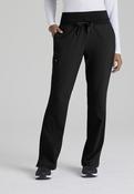 Barco One Female 5 Pocket Knitwaist Cargo Trousers - BLACK / Large