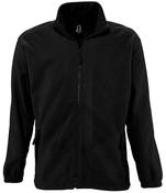 55000 SOL'S Unisex North Fleece Jacket - BLACK / Small image