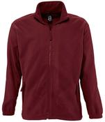 55000 SOL'S Unisex North Fleece Jacket - Burgundy / XX-LARGE image