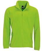 55000 SOL'S Unisex North Fleece Jacket - Lime Green / Medium image