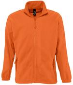 55000 SOL'S Unisex North Fleece Jacket - Burnt Orange / Large image
