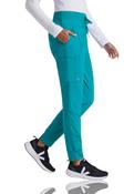 Barco One Drawstring Female Jogger Style Scrub Trousers - Teal / X-Large image