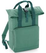 BagBase Recycled Twin Handle Roll-Top Backpack - Field Green image