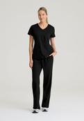 Zoe Women's Complete Scrub Set - BLACK / Medium / Petite 29" image