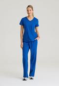 Zoe Women's Complete Scrub Set - New Royal / XX-Large / Regular 31" image