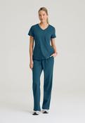 Zoe Women's Complete Scrub Set - Caribbean / X-Small / Regular 31" image
