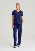 Zoe Women's Complete Scrub Set - NAVY / Large / Regular 31" image