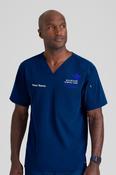 Manager's Murphy V-Neck Scrub Top with BonSecours Cork logo and your name - CPC / XXX-Large image