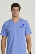 Staff Nurse Murphy V-Neck Scrub Top with Bon Secours Cork logo and your name image