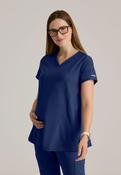 Grey's Anatomy Evolve Promise 2-Pocket Maternity Top - NAVY / X-Small