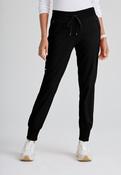 Grey's Anatomy Eden Women's 5-Pocket Cargo Jogger Scrub Trousers - BLACK / Medium image